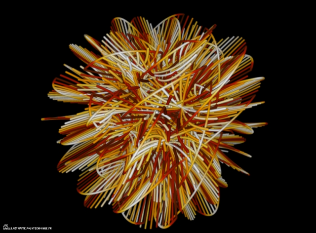Représentation tridimensionnelle d'une variété hexadimensionnelle de Calabi-Yau, Colonna Jean-François