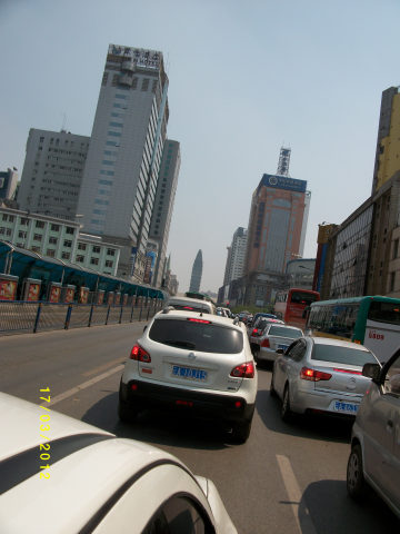 Heavy traffic in Kunming, Gipouloux François