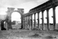 Arc monumental de Palmyre vu du nord ouest (Syrie)