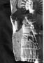 Détail de Malakbel sur le relief du Louvre (triade de Baalshamin), avant restauration ? (Palmyre, Syrie)