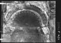 Nécropole, vallée des tombeaux, travée centrale du tombeau des fils de Germanos Alias, tombeau de Iarhaï, partie supérieure d'une niche dans l'exèdre centrale (Palmyre, Syrie)